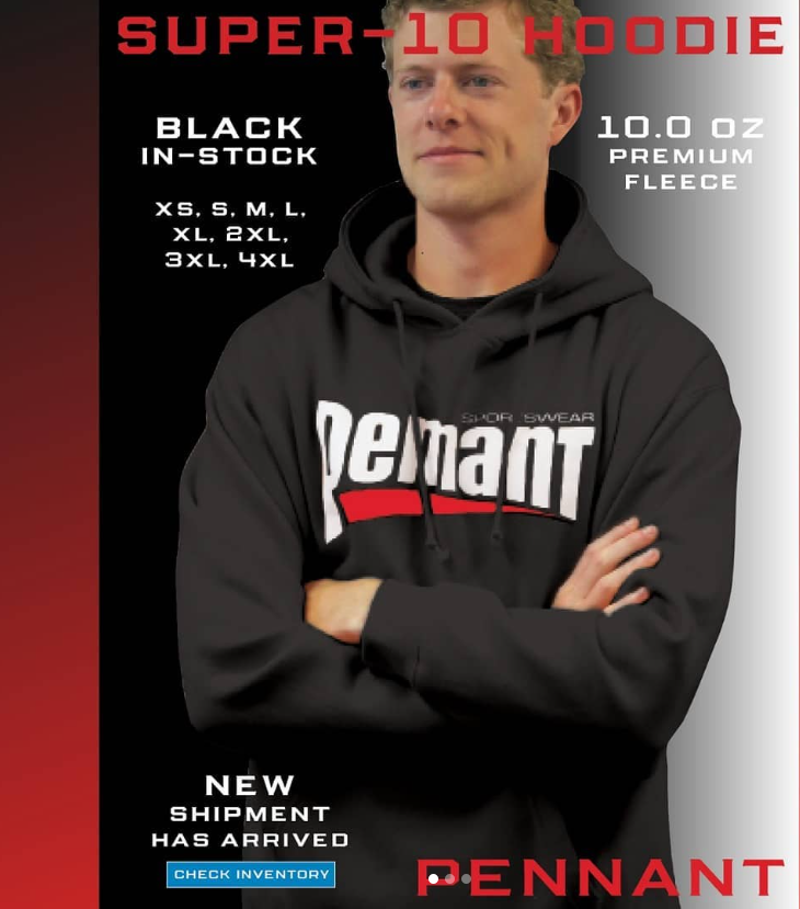 Inspiration For The Pennant Sportswear Adult Throwback Hoodie