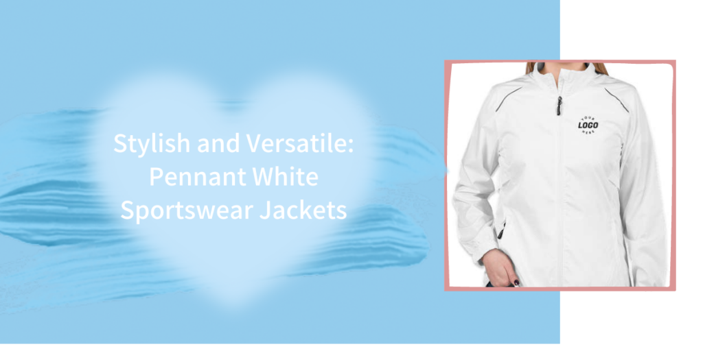 Stylish and Versatile Pennant White Sportswear Jackets